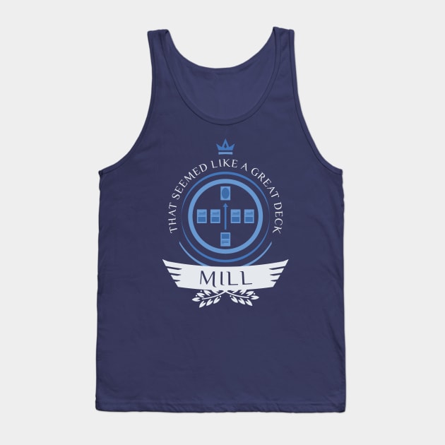 Magic the Gathering - Mill Life Tank Top by epicupgrades